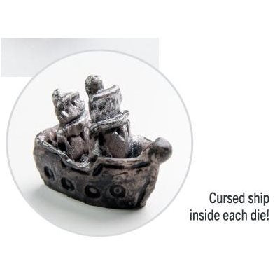 Gamegenic : Embraced Series - Cursed Ship - RPG Dice Set (7pcs)